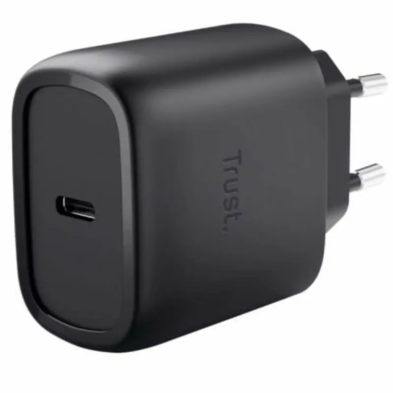 Trust 25521 Fast-Charge Wall Adapter – 45W Usb-C Pd Power Supply, Black 1