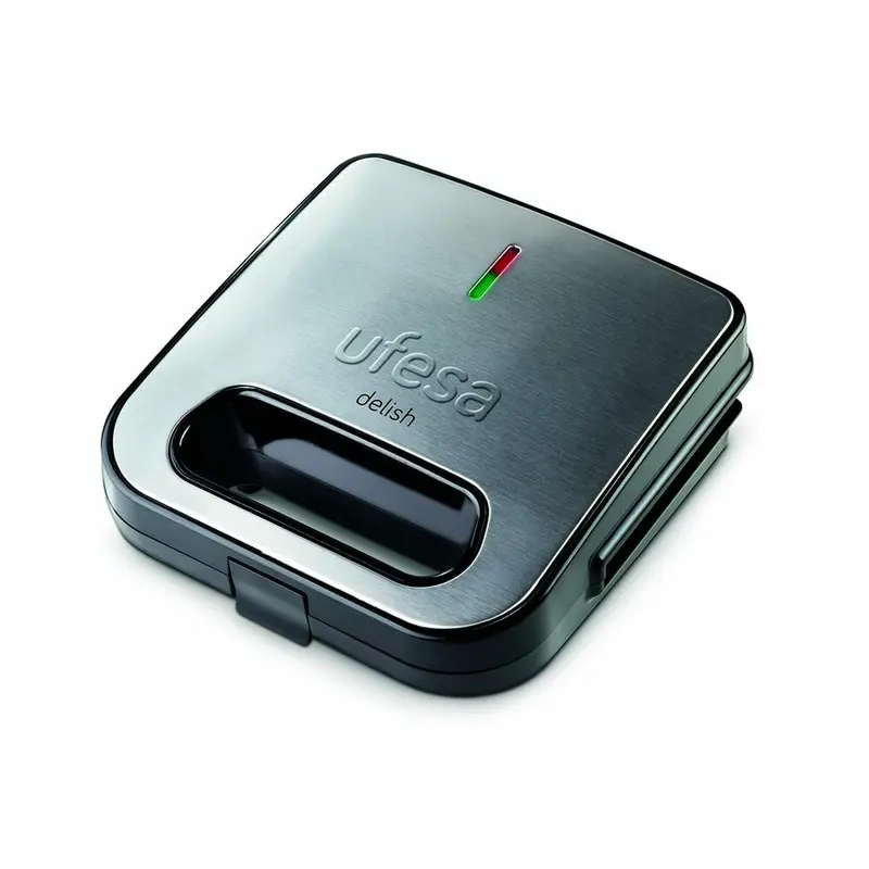 Ufesa Sw7870 Delish Sandwich Press – 900W Dual-Plate Grill With Non-Stick Plates 1