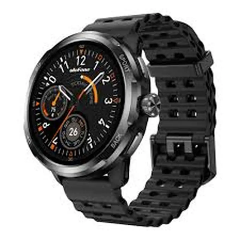 Ulefone Armor Watch Pro Smartwatch – 1.5-Inch Display, 48Mm Black Rugged Design 1