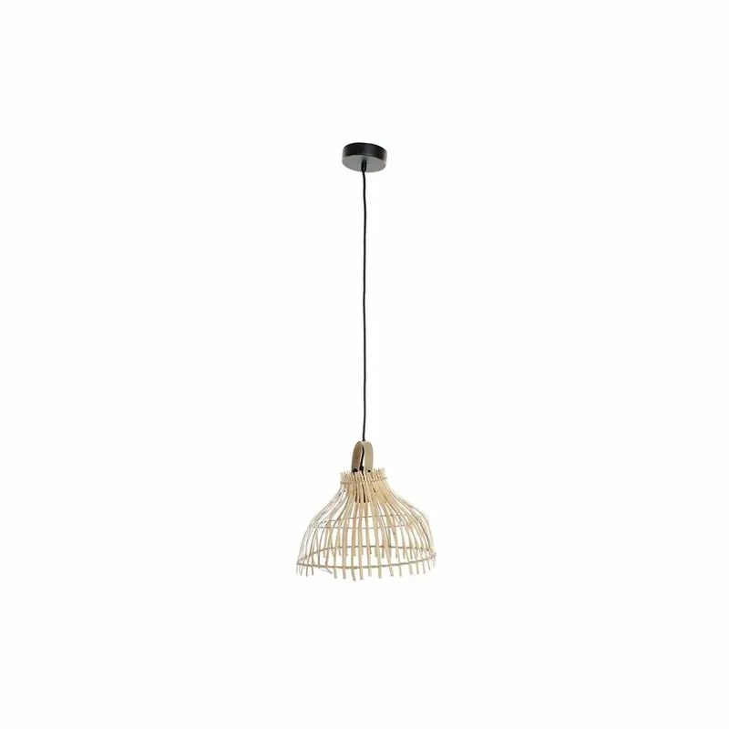 Urban-Style Wicker Ceiling Light By Dkd Home Decor – Brown & Multicolour, 30X30X29 Cm, 50W 1