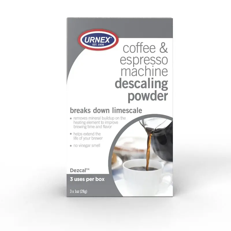 Urnex Descaling Powder – Eco-Friendly Espresso Machine Cleaner 1