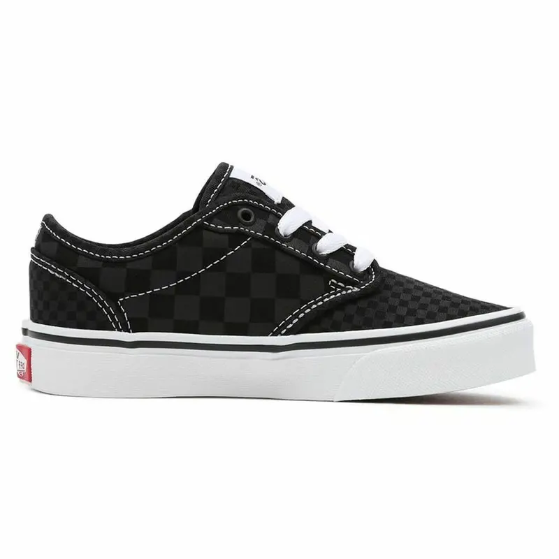 Vans Atwood Kids’ Sport Shoes – Tonal Checkered Pattern, Lightweight Design 1