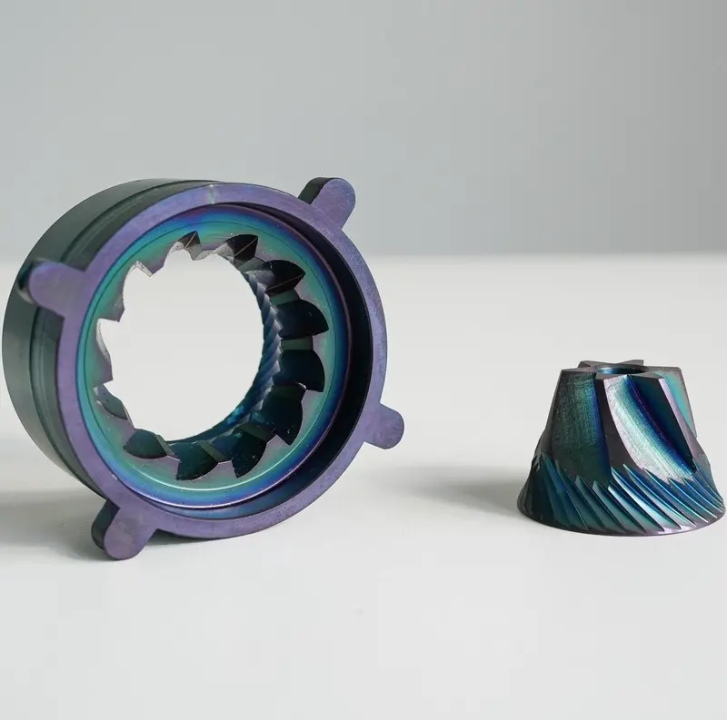 Varia Vs3 Titanium-Coated Hypernova Burr Set For Espresso Grinders 1