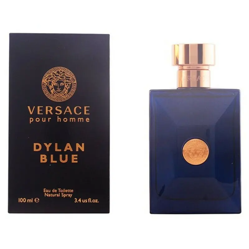 Versace Dylan Blue Eau De Toilette – Bold Aquatic Men'S Perfume 1