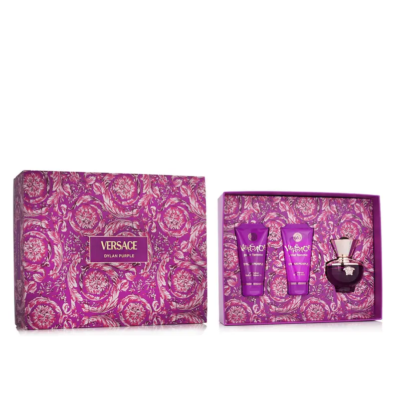 Versace Dylan Purple Perfume Set – 3-Piece Women'S Collection 1