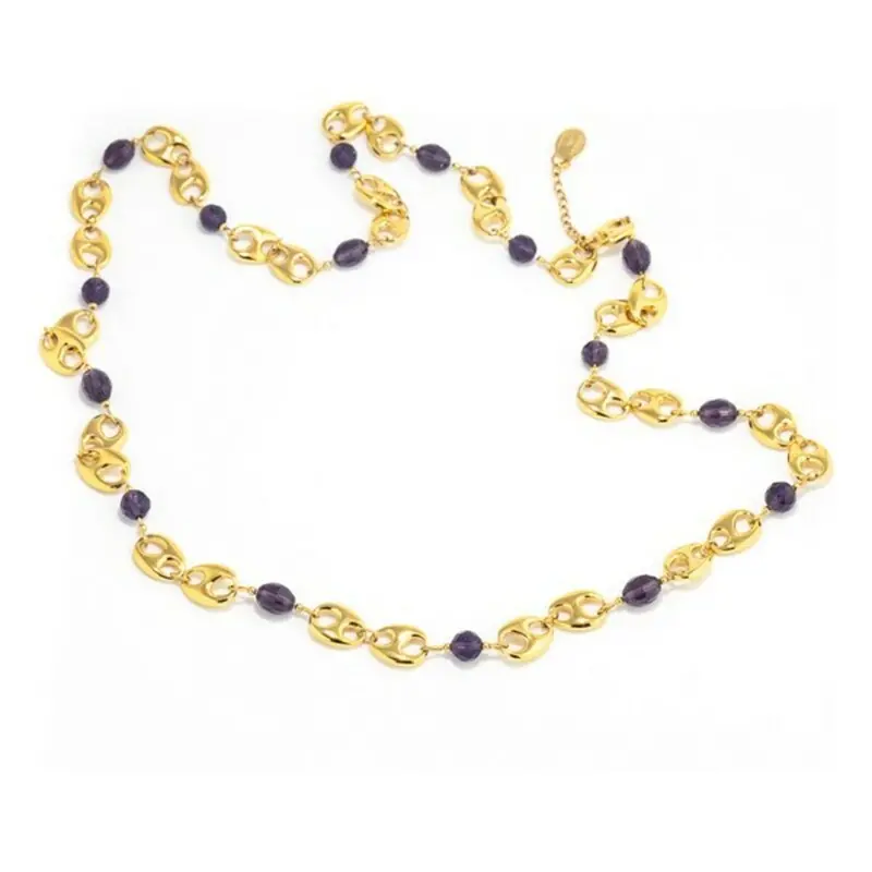 Viceroy Women'S Necklace – 100Cm Long Gold-Tone Chain 1