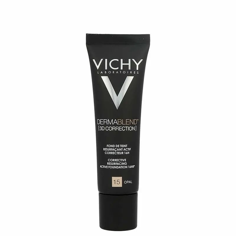 Vichy Dermablend 3D Correction Foundation – Shade N°15 Opal, 30 Ml 1