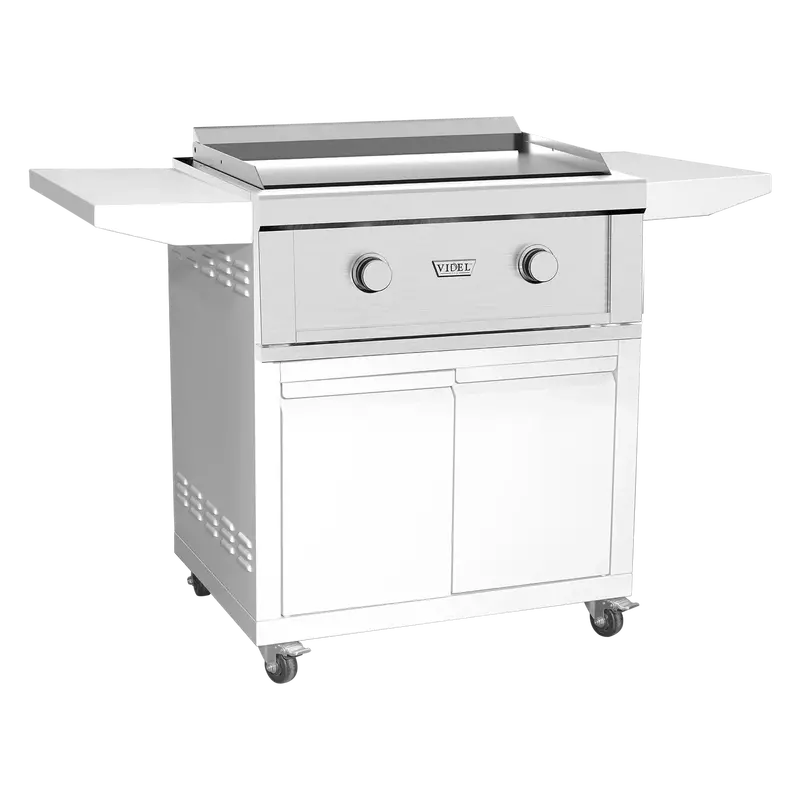 Videl 30" Portable Griddle Cooking Cart 1
