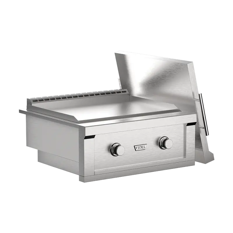 Videl Gran Plancha 30-Inch Built-In Stainless Steel Gas Griddle 1