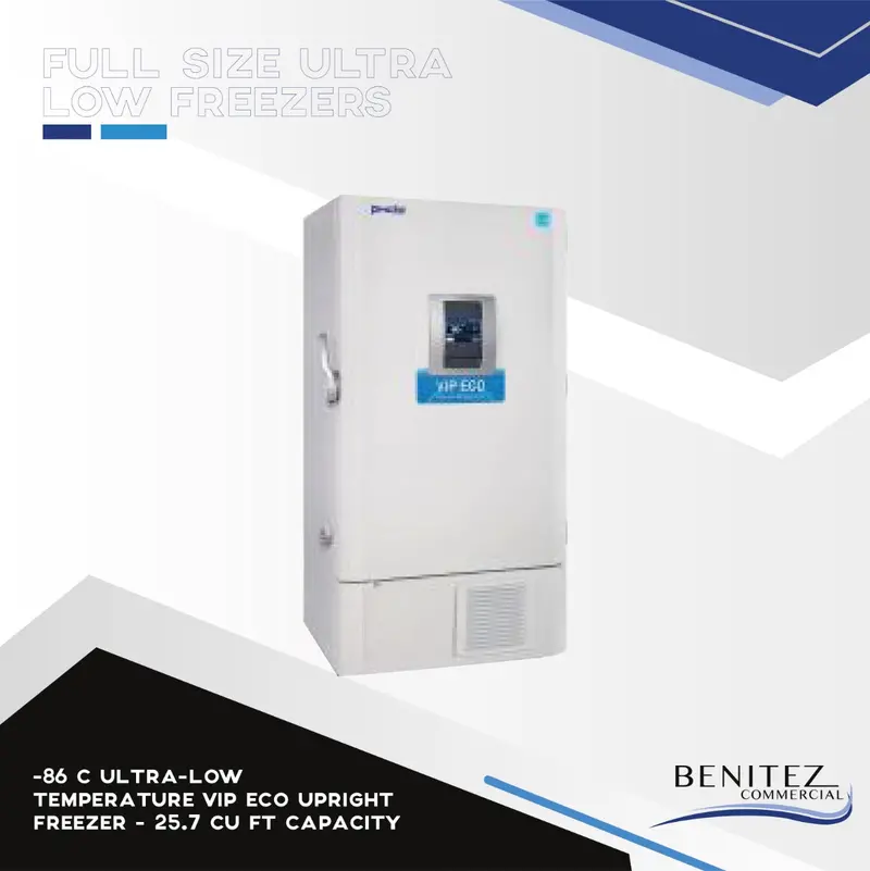 Vip Eco -86°C Upright Ult Freezer – 25.7 Cu Ft Capacity 1