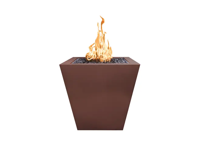 Vista Sleek Copper Fire Pit 1