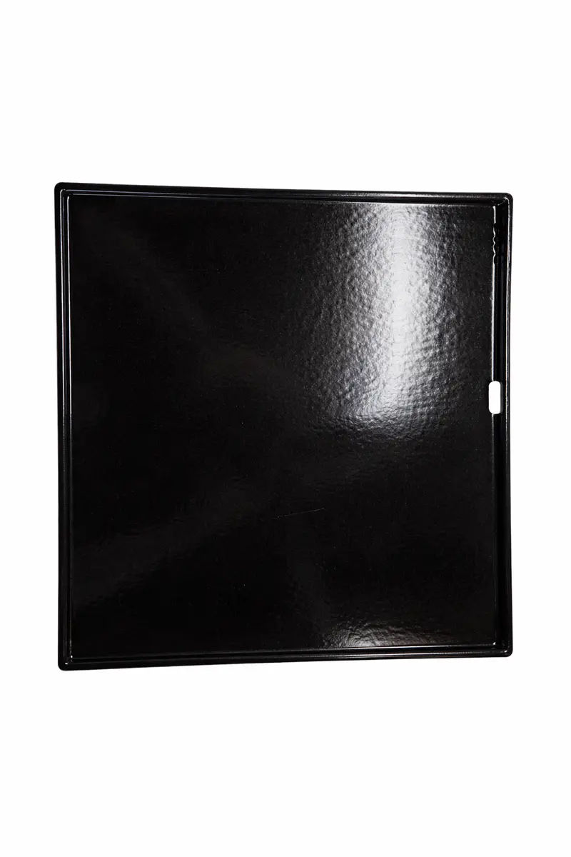 Vitreous Enamel Cast Iron Flat Plate – 485 × 400 Mm 1