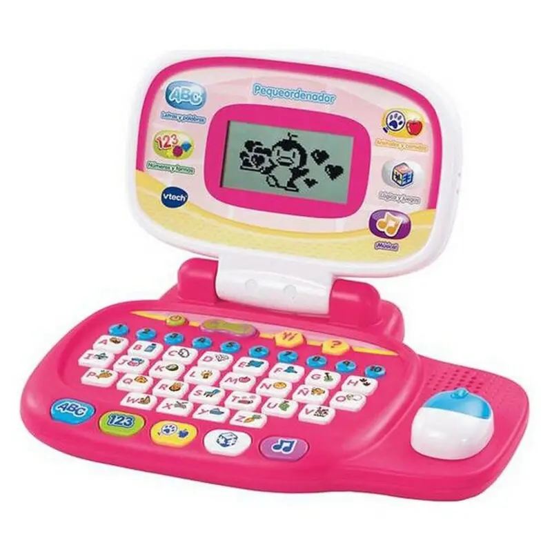 Vtech Sound Laptop Toy – Pink Educational Computer For Kids (Es) 1