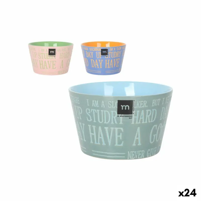 Walker Ceramic Drinking Cup – La Mediterránea Series, 24-Piece Set 1