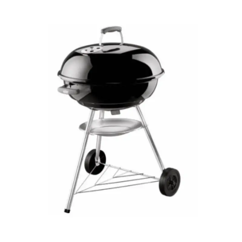 Weber 57 Cm Compact Kettle Charcoal Grill With Built-In Thermometer 1