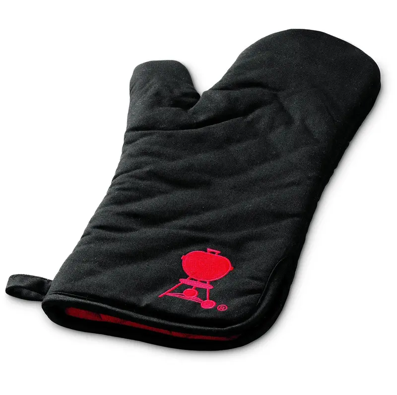 Weber Heat-Resistant Barbecue Oven Mitt – Black 1