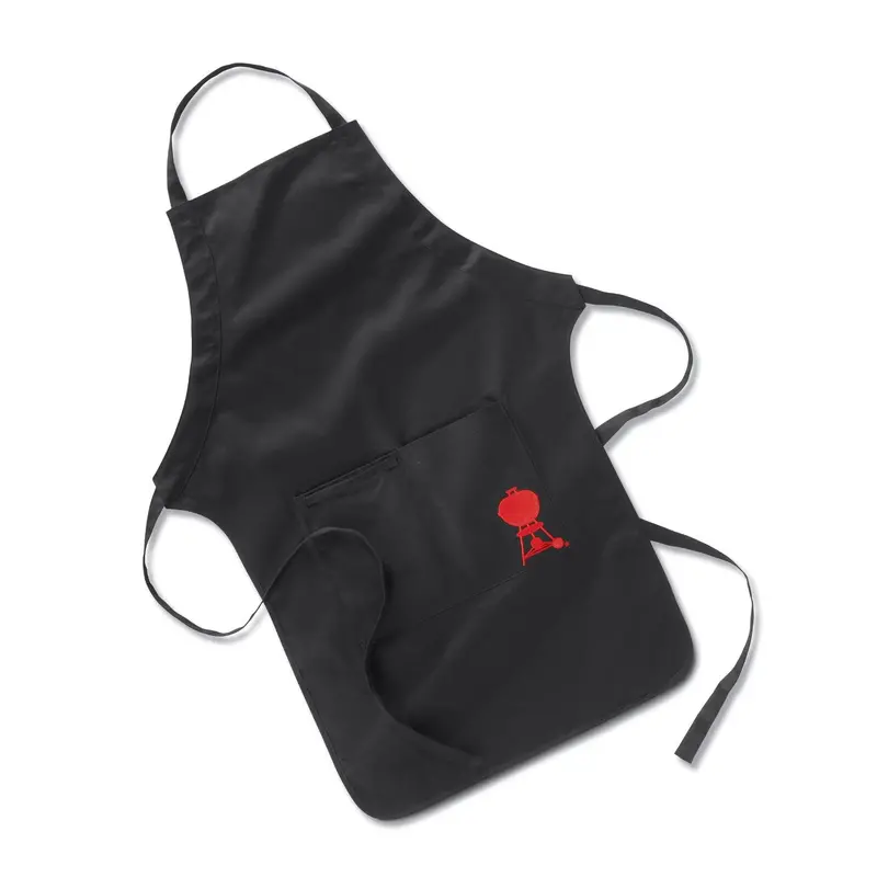 Weber Premium Bbq Apron – Adjustable Black Design 1