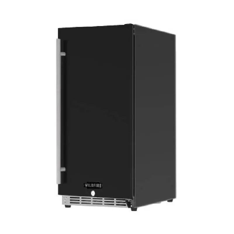 Wildfire 15-Inch Outdoor Refrigerator – 3.2 Cu. Ft., Stainless Steel W/ Black Sleeve 1
