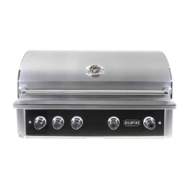 Wildfire Ranch Pro 42-Inch Gas Grill – Black 304 Stainless Steel 1