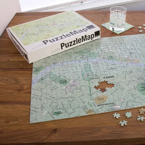 World Map Jigsaw Puzzle – 1000-Piece Educational Game 1