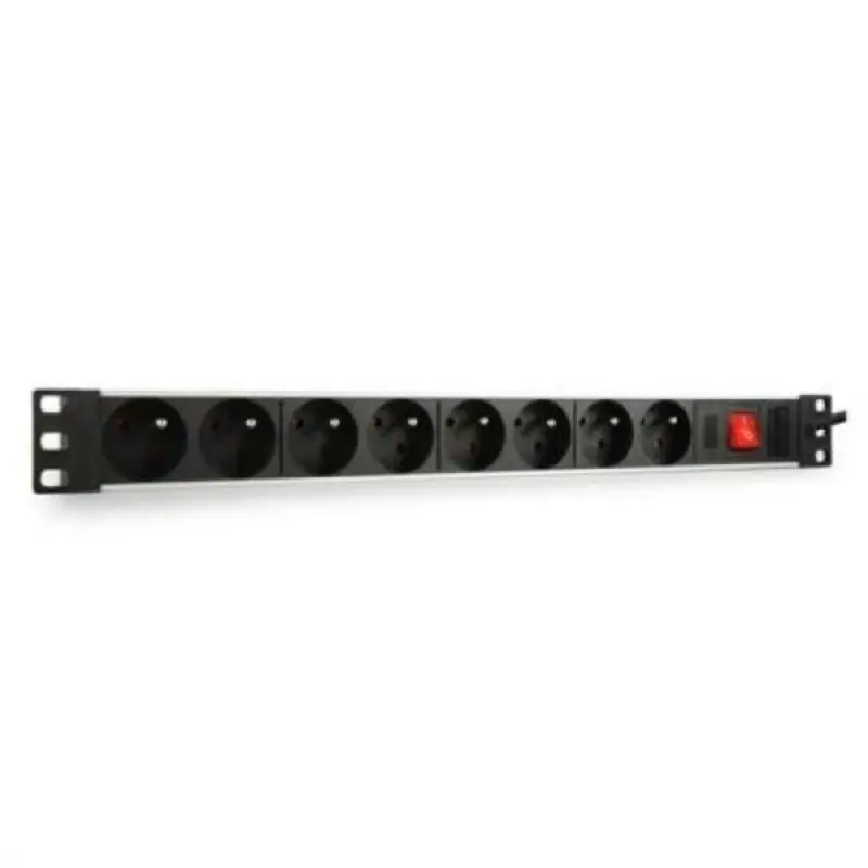 Wp Wpn-Pdu-G01-08 19-Inch Rack-Mount Schuko Pdu – 8-Outlet Industrial Power Strip 1