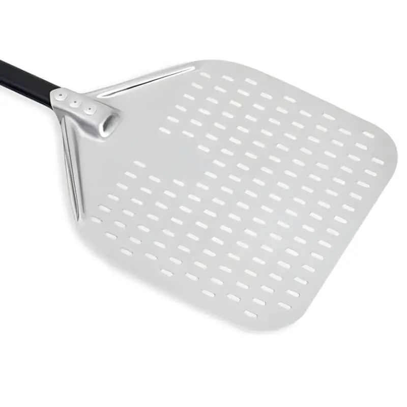 Wppo 12" Square Aluminum Turning Peel For Effortless Dough Handling 1
