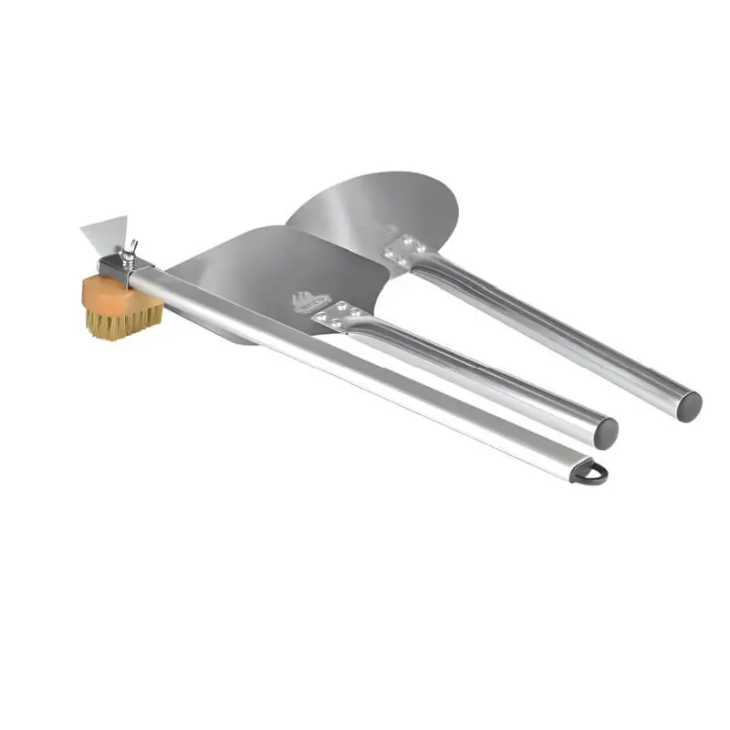 Wppo Pro Mini 3-Piece Wood-Fired Pizza Oven Tool Set 1