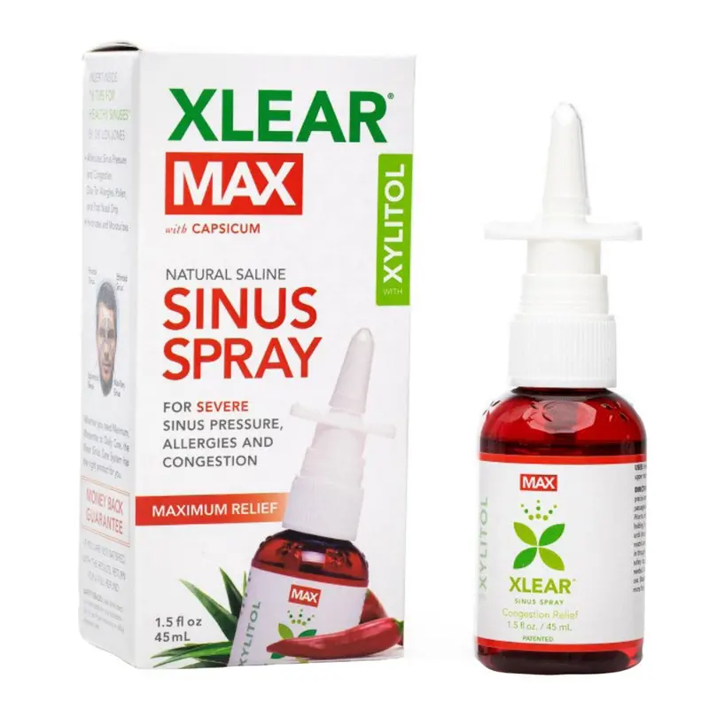 Xlear Max Nasal Spray With Capsicum – 45Ml 1