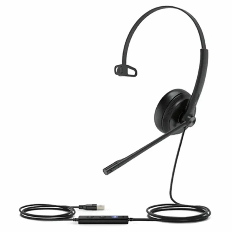 Yealink Uh34Lit-M-T Usb Headset With Mic – Black 1