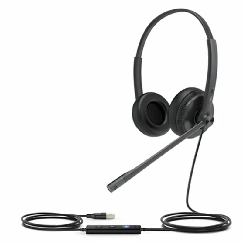 Yealink Yea_Uh34Lit-D-T Usb Headset With Noise-Cancelling Mic – Black 1