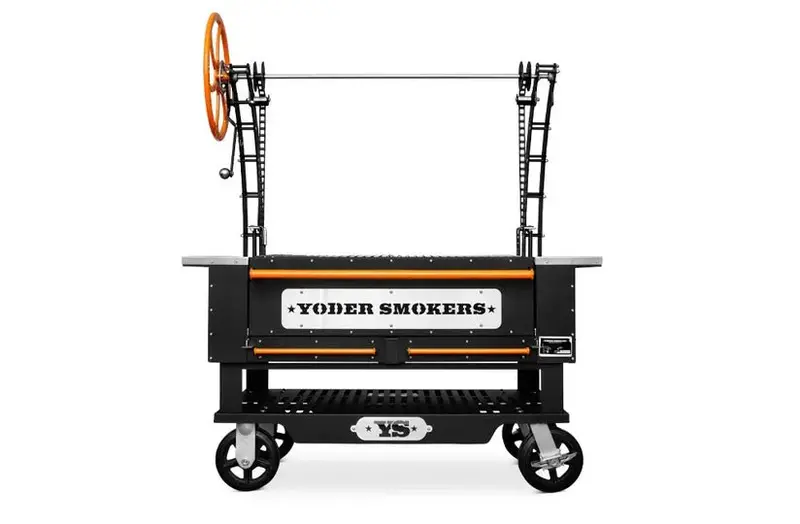Yoder Smokers Santa Maria El Dorado 42-Inch Offset Grill – Premium Wood-Fired Cooking 1