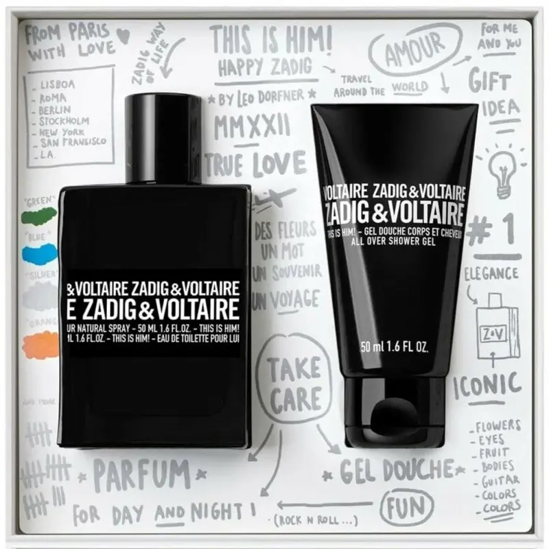Zadig & Voltaire This Is Him Perfume Set – Men'S 2-Piece Collection 1