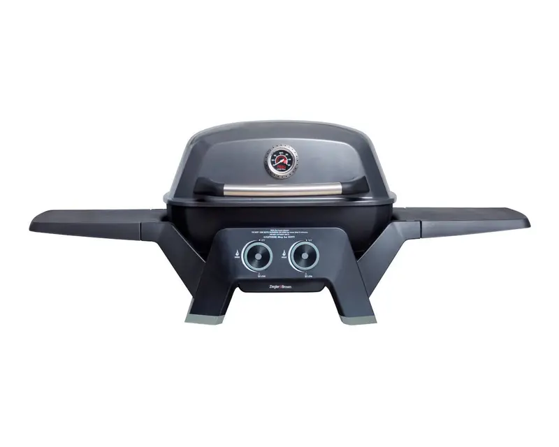 Ziegler & Brown 2-Burner Elite Gas Bbq In Gunmetal Grey (Model Zgtge) 1