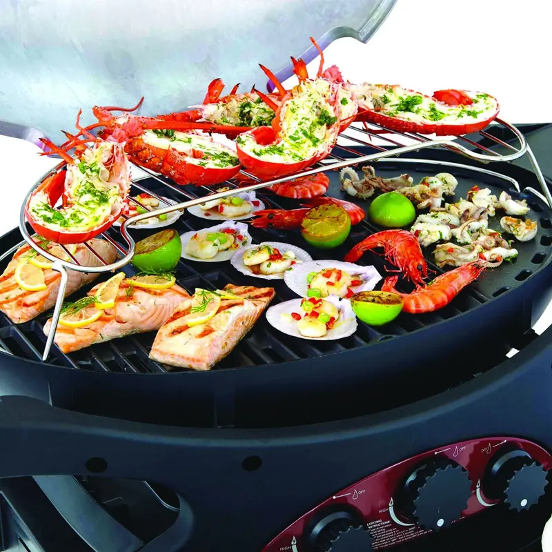Ziegler & Brown 3-Burner Bbq Warming Rack (Zg3Gwr) 1