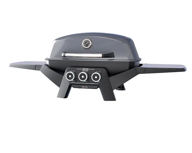 Ziegler & Brown 3-Burner Elite Gas Bbq In Gunmetal Grey (Model Zg3Gre) 1
