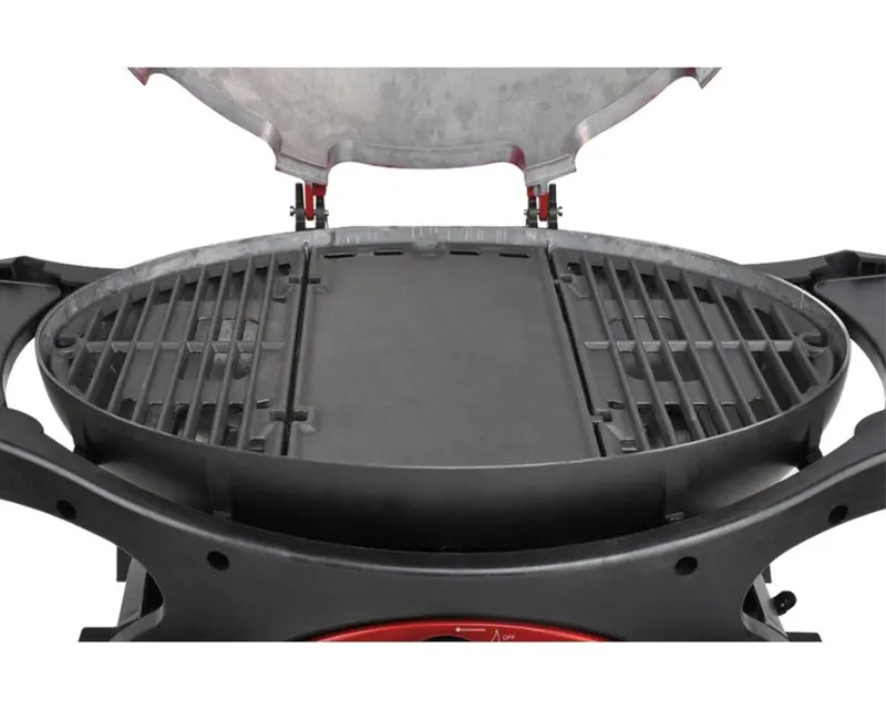 Ziegler & Brown 3-Burner Reversible Griddle – Large Center Plate With Dual Cooking Options 1