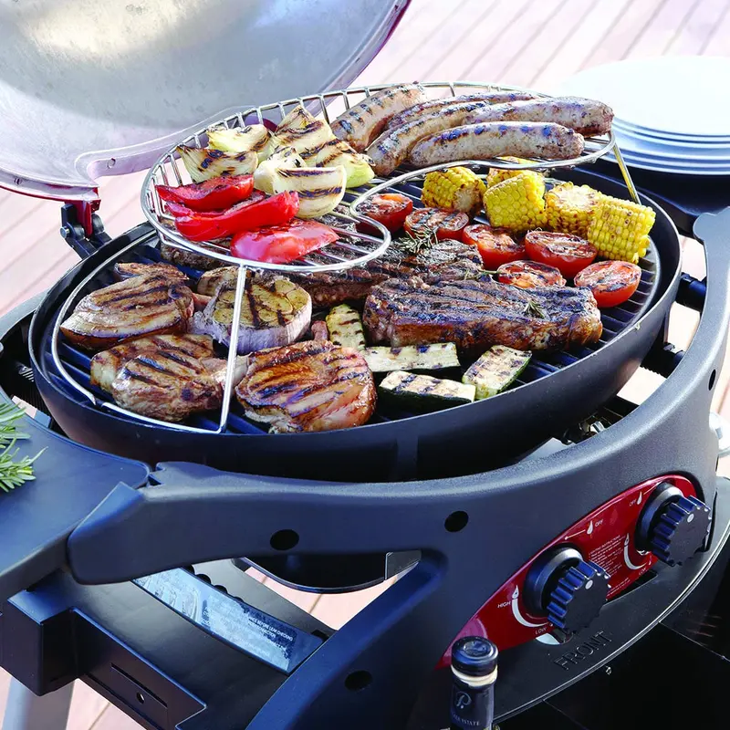 Ziegler & Brown Twin Grill Warming Rack Assembly 1