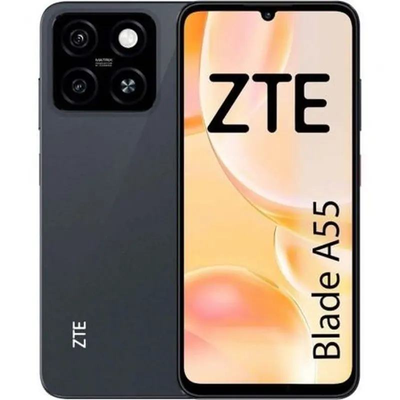 Zte Blade A55 Smartphone – 4 Gb Ram, 128 Gb Storage, Black 1