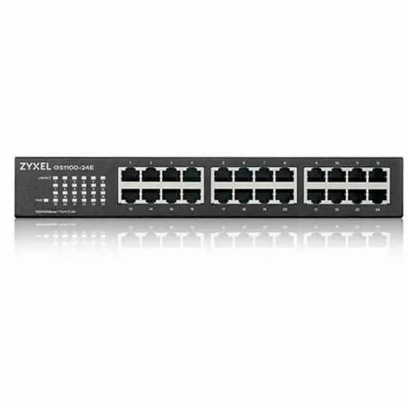 Zyxel Gs1100-24E 24-Port Gigabit Ethernet Switch – Eu Firmware, Rj45 Connectivity 1